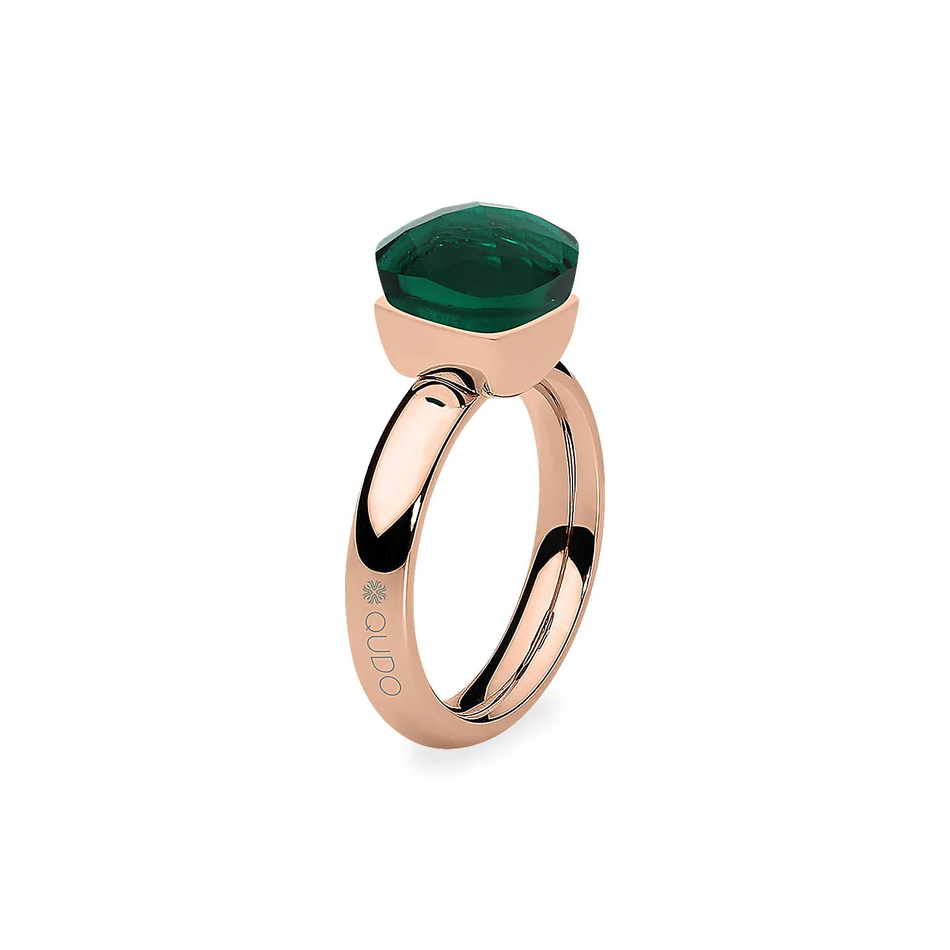 Кольцо Qudo Firenze emerald 17.2 мм 610459 G/RG