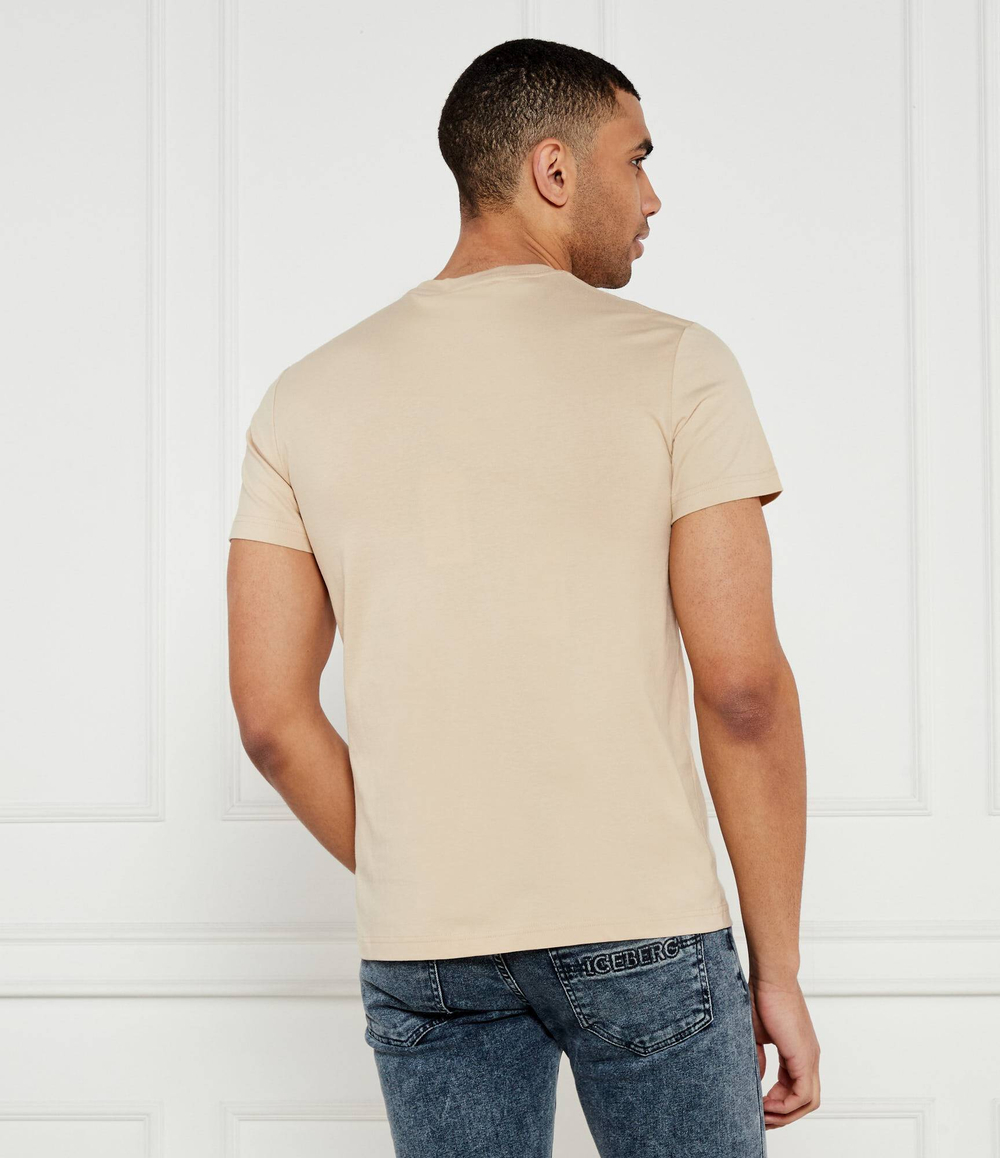 Футболка Versace Jeans Couture - бежевый(78GAHC05CJ01C)