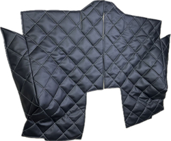 Коврики (утеплитель) под сиденья УАЗ 452 Буханка (белая нить ромб)