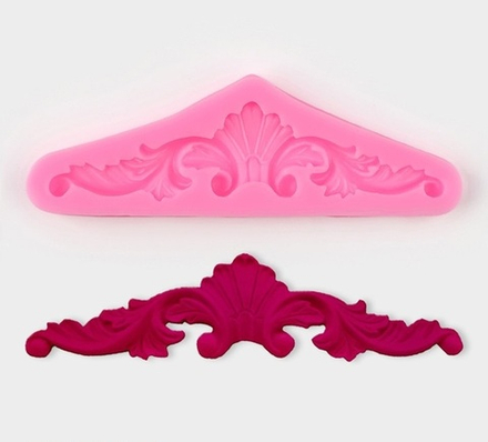 Молд силиконовый «Лепнина», 14.3×4.7×0.9 см