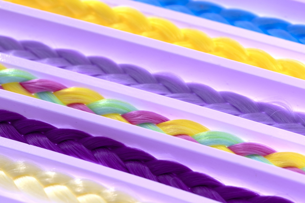 Набор для создания украшений-бусины Alingar, 430х310х32мм,"Hair Strands", 7вид.бус.,подвес.,зеркало, расческа, пряди, блески, 1х1,2 м леска, карт. уп.