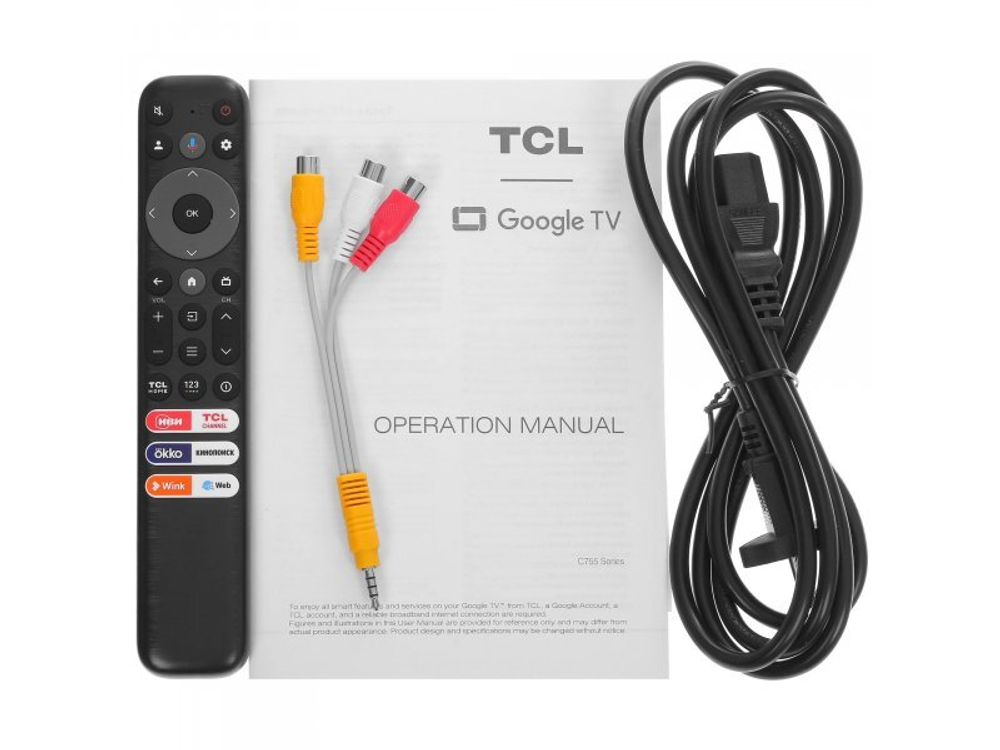 QD-Mini LED телевизор TCL 65C755 4K Ultra HD