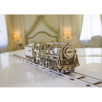 Деревянный 3D-конструктор "Переезд и рельсы"