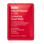 Маска тканевая витаминная By Wishtrend Natural vitamin 21,5% enchancing sheet mask, 23 мл