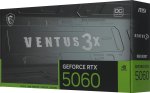 Видеокарта MSI NVIDIA  GeForce RTX 5060 RTX 5060 8G VENTUS 3X OC 8ГБ Ventus 3X, GDDR7, OC,  Ret