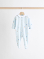 Комбинезон / Cлип для малышей Next K79-503, 3 шт., Голубой, Белый