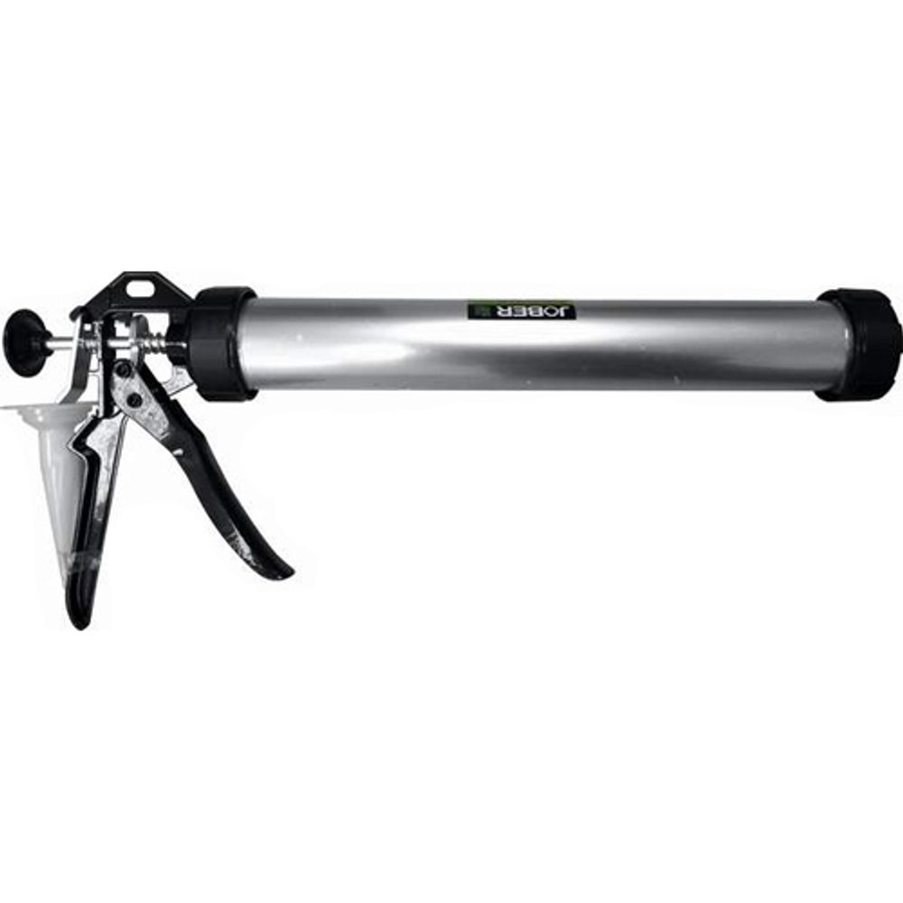 Пистолет для герметика Jober закрытый, алюминиевый корпус 600 мл 271024