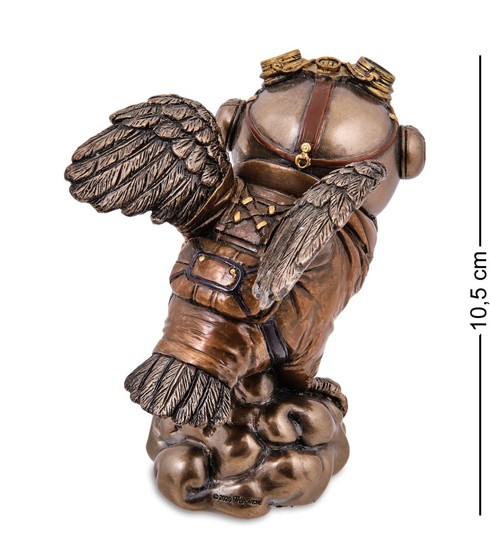 Veronese WS-1249 Статуэтка в стиле Стимпанк «Сова-летчик»