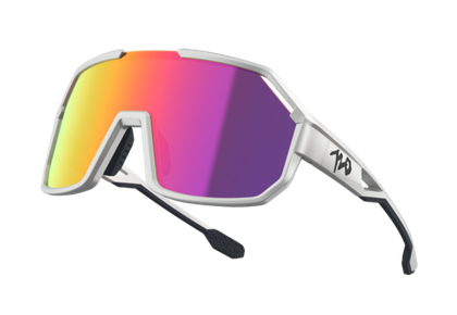 Спортивные очки 720armour Malatao / Matte Silver / Red Lens