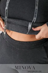 Костюм 591-592-графит Minova