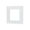 Рамка стеклянная FRM-GLARE-GS-1-WH Arlight 043786