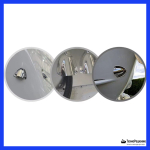 Крышка вентиляционного отверстия из нержавеющей стали 93х87 мм