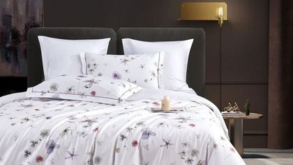 Постельное белье 2183 Asabella 1.5 спальное Мультиколор