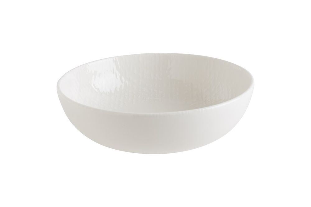 Салатник d=180 мм. 990 мл. h=58 мм. Белый Пэтч, форма Нит Bonna /1/6/432/