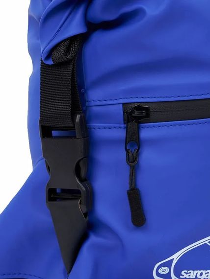 Гермосумка поясная Sargan Скелетон-Кенга+SUP синий