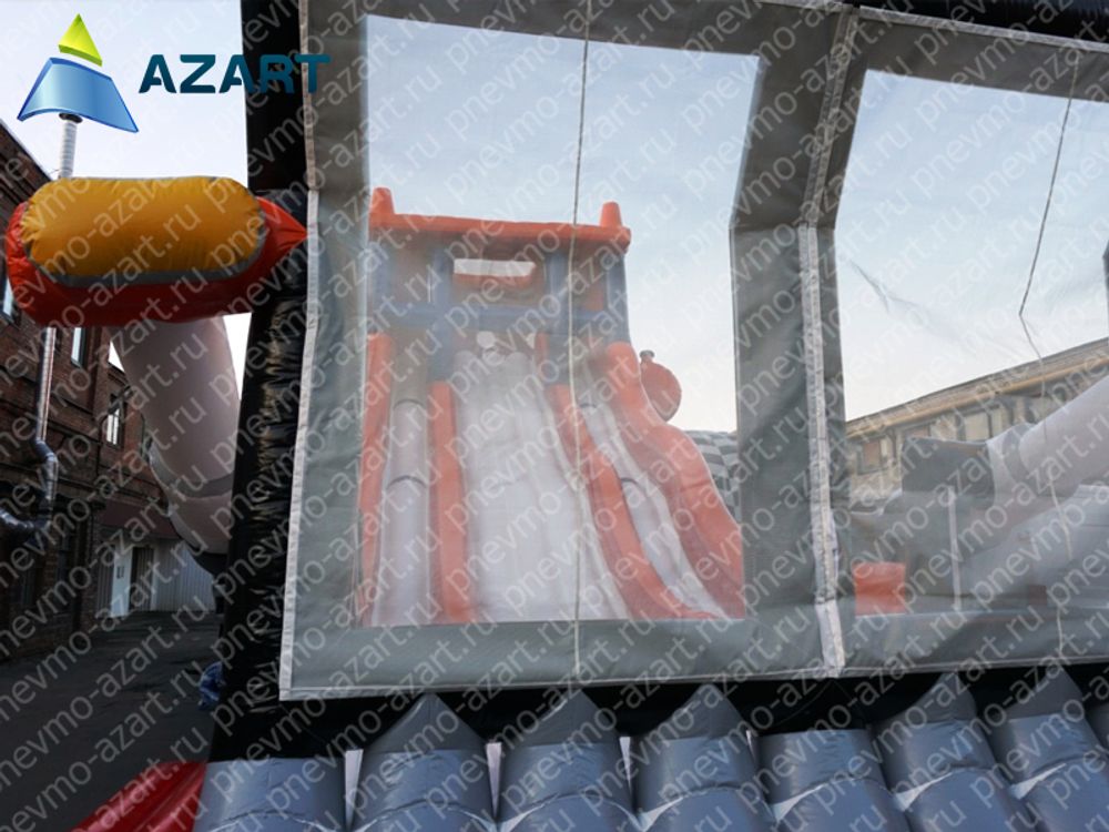 Батут "Мега-трактор"