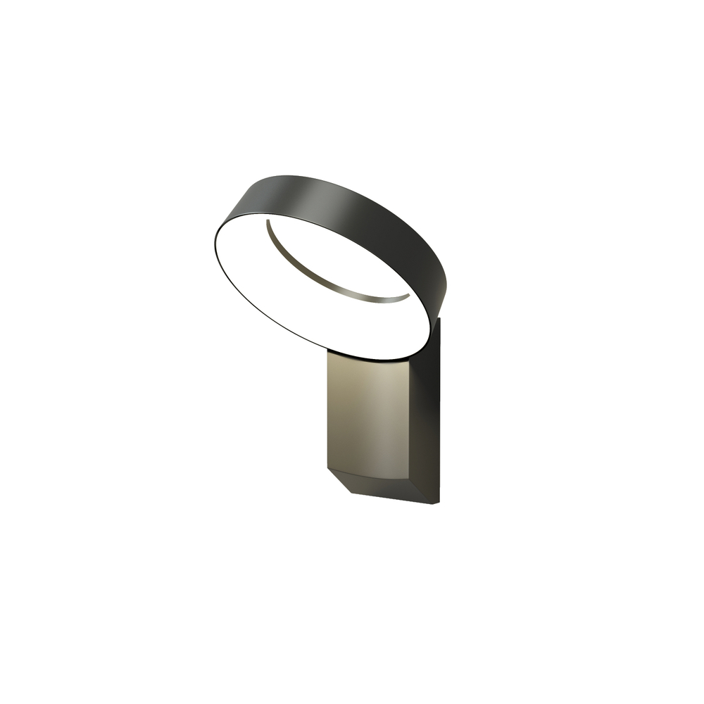 DK9712-BK Настенный светодиодный уличный светильник SANVIK, IP65, 12 Вт, 3000К, черный, алюминий