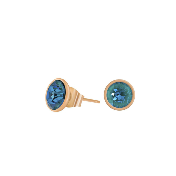 Серьги пусеты Fiore Luna Laguna Delite SWE298 LDE RG