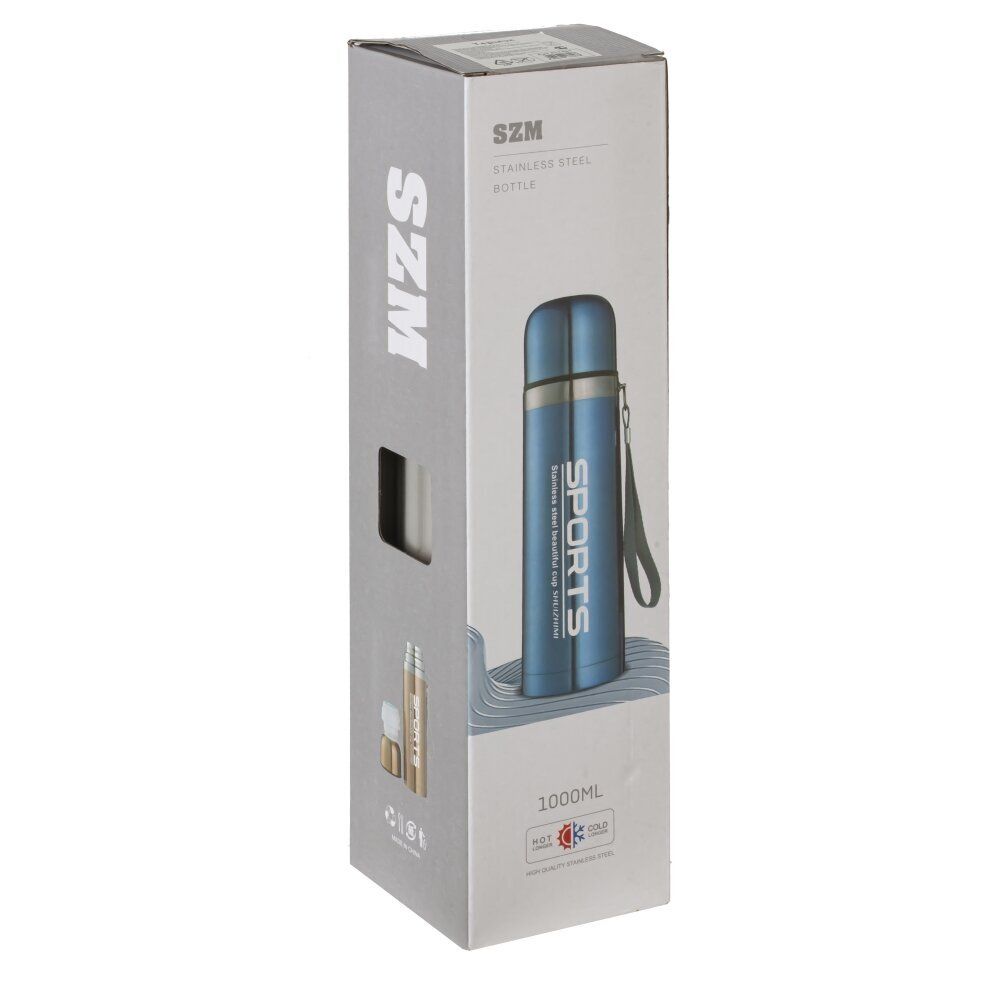 GAEM Термос, 1000 мл, L8 W8 H33 см, (сохр.t до 6 часов)