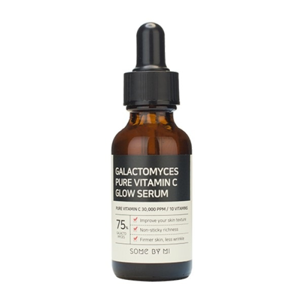 Сыворотка выравнивающая с галактомисисом и витамином С Some by Mi Galactomyces Pure Vitamin C Glow Serum 30мл
