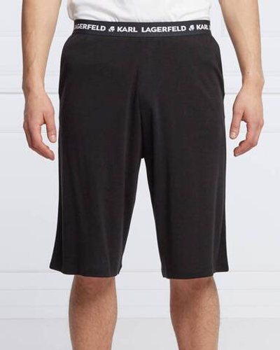 пижамные шорты Karl Lagerfeld - черный(215M2184)
