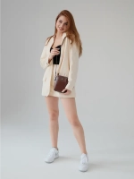 Сумка через плечо маленькая кросс боди для телефона кожаная