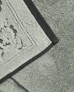 Zara Home - Коврик для ванны с фаской akardow в цветы, зеленый, 50x80 см