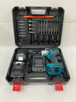 Гайковерт аккумуляторный ударный мощный 2 АКБ 36V / Не переплачивай за наклейки Mkito