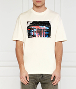 Футболка HUGO X RACING BULLS HUGO - экрю(50530069)