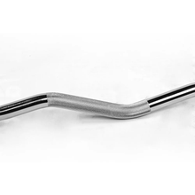 Гриф слабоизогнутый хромированный нагрузка 300 LBS OKPRO