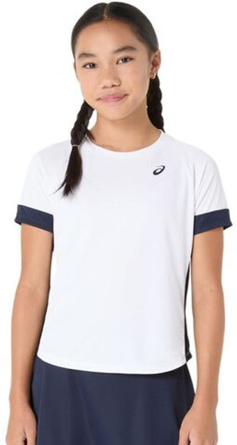 Футболка для девочки теннисная Asics Girls Tennis Short Sleeve - белый