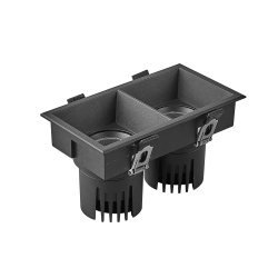 Светильник MS-FLOW-BUILT-S157x85-2x6W Day4000 (BK, 55 deg, 230V) (Arlight, IP20 Металл, 5 лет) 061263