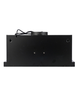 Вытяжка кухонная MACBI Perfa-60G-baf (BLACK) черный, D150мм, 1200м3/ч, полновстраиваемая, мотор 230Ватт, стекло 60см, сенсорное управление + управление жестами