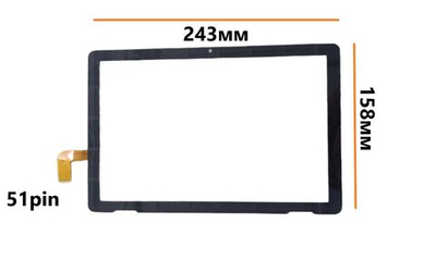 Тачскрин (сенсорное стекло) для планшета Dexp Ursus K21 4G