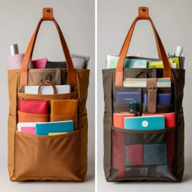 Организация пространства в сумке: лайфхаки и аксессуары для идеального порядка