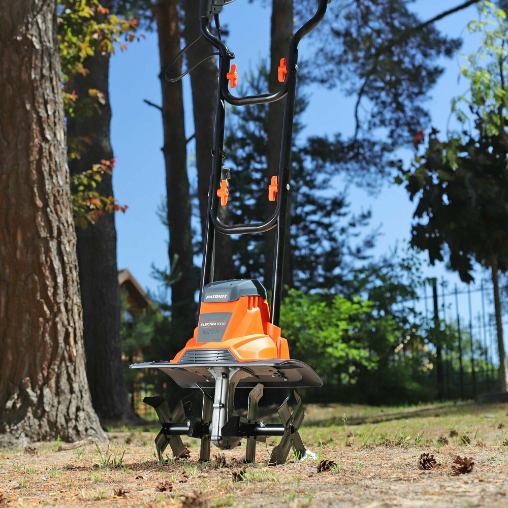 Культиватор электрический PATRIOT ELEKTRA 1000 мощность 1000Вт, ширина обработки 360 mm(460302116)