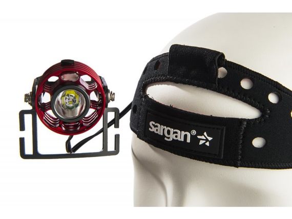 Фонарь налобный Sargan Бластер 700 lm с блоком на 3 аккумулятора