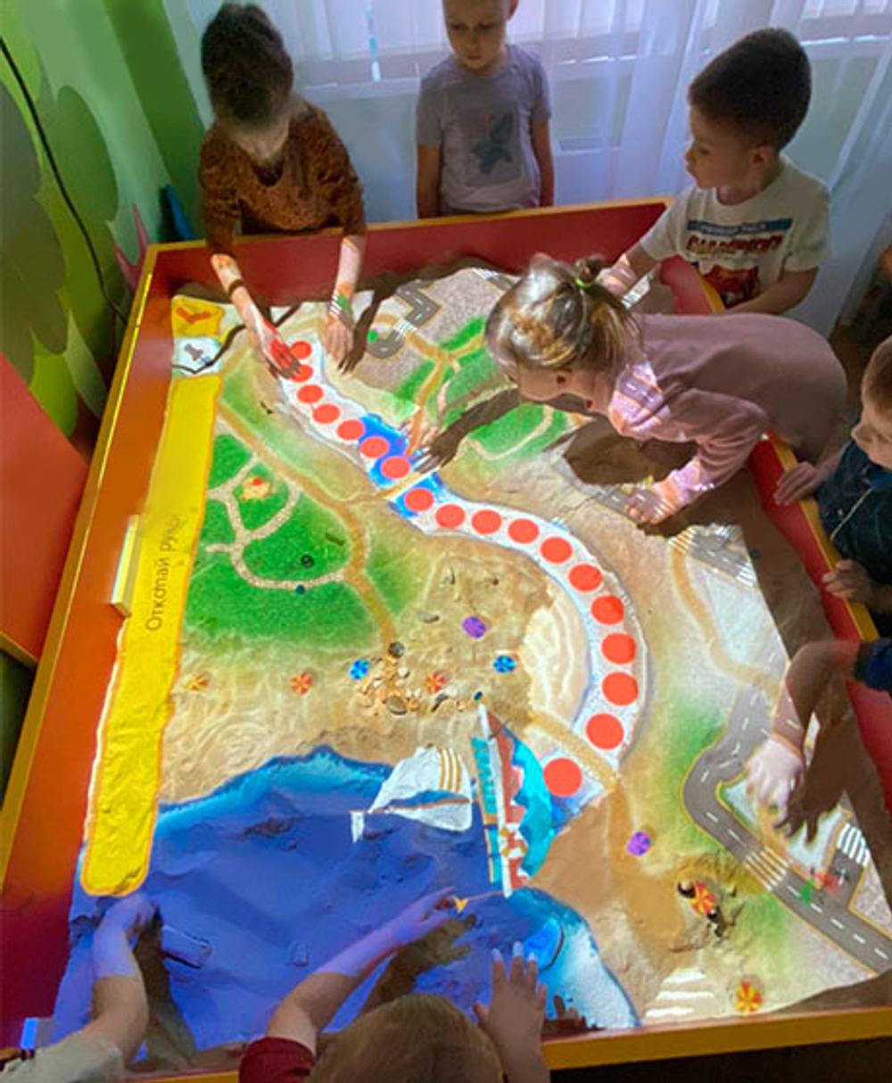 Интерактивная песочница Сахара