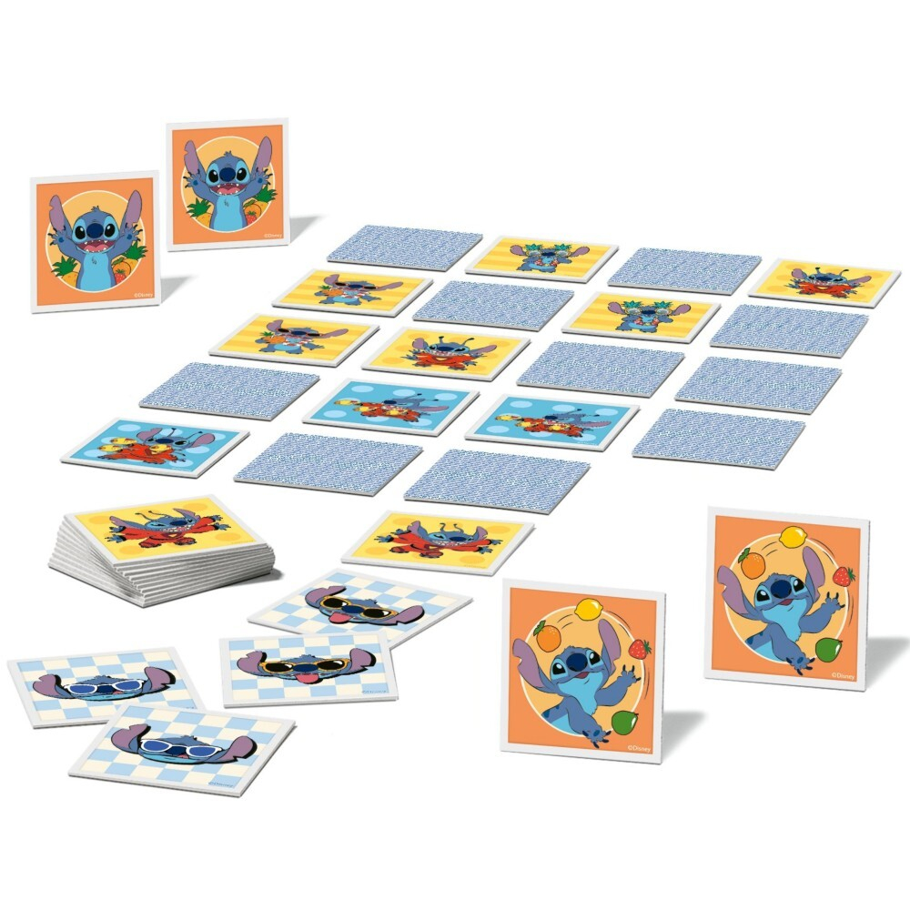 Ravensburger - Игра на запоминание MEMORY Stitch Challenge 246977