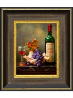 Картина настенная интерьерная в багетной раме 20*23 см