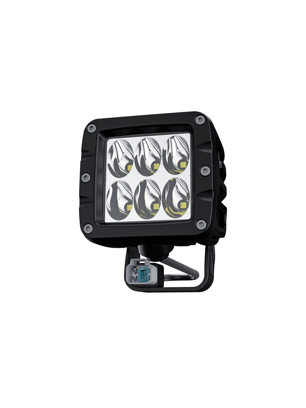 Светодиодные фары водительского света AURORA 76x76 мм 30W LED
