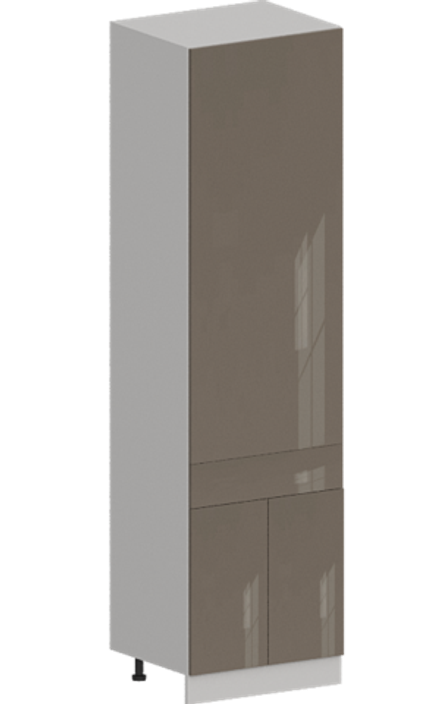 Кухня Модуль ШП1Я 600 Белый / Капучино