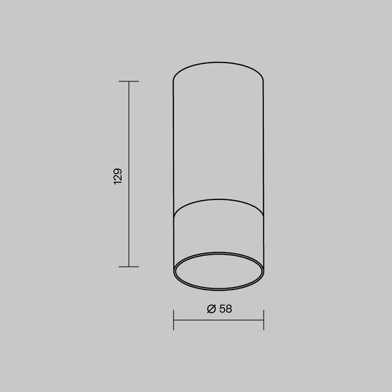 Потолочный светильник Maytoni Outdoor O499CL-L5B3K