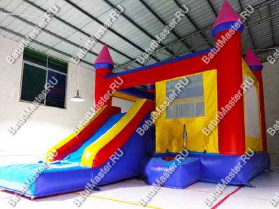 Детский надувной батут "Замок непосед 2" 4*4*3 м