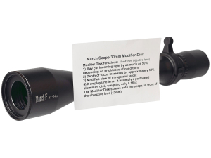 Прицел March-F 3-24x42 FML-T1 FFP, подсветка (D24V42FIML FML-T1)