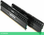 Оперативная память Patriot Viper 3 Black Mamba 2x4GB KIT DDR3 PC3-12800 (PV38G160C9K)