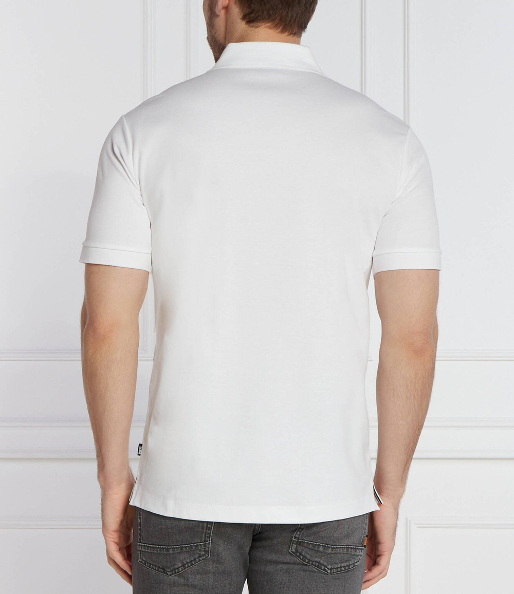 Поло Parlay 143 BOSS BLACK - белый(50515596)