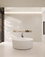 Ванна из искусственного камня ABBER Stein AS9679 белая матовая