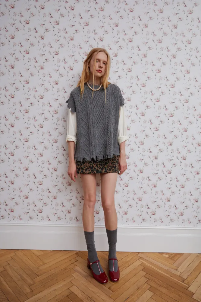 Жилетка, серый Жилетка, серый