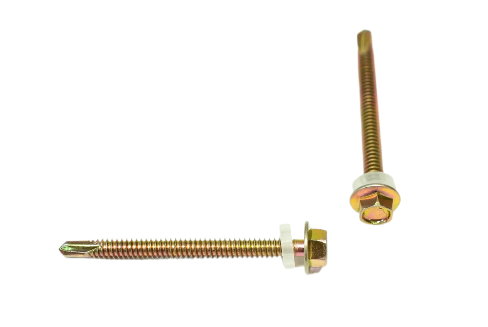 САМОРЕЗЫ A &T КРОВЕЛЬНЫЕ 5,5Х60 ЖЕЛТЫЙ ВЕС